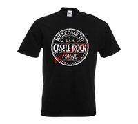 Castle Rock Stephen King TV and Movie Men's Short-Sleeve T-Shirt Black S