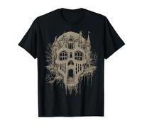 Castle Skull Tendencia Castlecore Camiseta