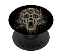 Castle Skull Tendencia Castlecore PopSockets PopGrip Adhesivo
