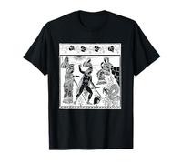 Castlecore Vintage Dark Art Greek Mythology Retro Tattoo Camiseta
