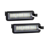CastleGear Luces LED Matrícula Para Dodge Para Charger Para Challenger Para Chrysler 300 2015 2016 2017 2018 Lámpara De Luz LED Para Matrícula Blanca 68211290AB