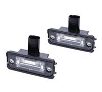 CastleGear Luces LED Matrícula Para Golf Para Jetta 4 Para Passat B6 1 Par De Luces LED Para Matrícula De Automóvil Accesorio De Repuesto 1J6943021B