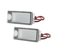 CastleGear Luces LED Matrícula Para Volvo Para S60 S80 V70 XC70 Para XC90 1999 2000 2001 2002 2003 2004 2005-2009 2 Luces LED Blancas Para Matrícula