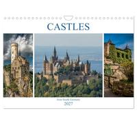 Castles from South Germany (Wall Calendar 2027 DIN A4 landscape), CALVENDO 12 Month Wall Calendar: Unique collection of photos of the most beautiful castles in South Germany.
