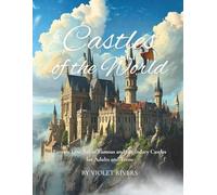 Castles of the World Coloring Book: Fantasy Line Art of Famous and Legendary Castles for Adults and Teens