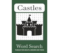 Castles Word Search Puzzle Book: Word searches with Easy to Read Print about Castle Life, Kings, Knights and More | 6.9 inches | 110 pages | 50+ puzzles... Gift for Holiday, Vacation, and Free Time.