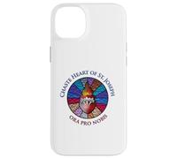 Casto Corazón de San José Ora Pro Nobis Carcasa para iPhone 14 Plus