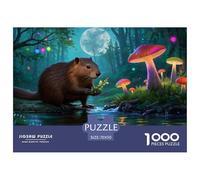 Castor 1000 Pieces Jigsaw Puzzles For Adults EduGatoional Games Stress Relieving Entertainment Exercise The Memory of The Brain for Family DecoRataions 70x50cm/1000pcs