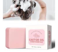 Castor Oil Organic Shampoo Bar, Acondicionador de Aceite de Ricino, Natural Nutritivo y Calmante Profundo para todo tipo de cabello, Jabón para el cuidado del cabello para todo el cabello, cuidado del