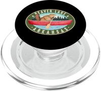 Castor Remo Una Canoa Castor Lago Arkansas Viajes Vintage PopSockets PopGrip para MagSafe