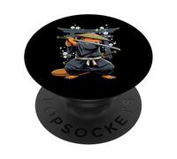 Castor Samurai PopSockets PopGrip Adhesivo