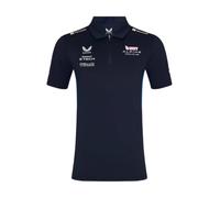 Castore Alpine Racing F1 2025 - Polo para hombre del equipo, Azul, Medium