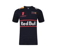 Castore - Camiseta F1 Piloto Teamline Oracle RB Niño - Max Verstappen, azul, 10 años