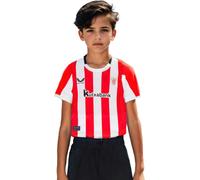 Castore - Camiseta oficial AC Bilbao Primera Equipación 2024-2025 Niño, Unisex, Racing Red-Brilliant White, S