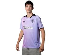 Castore - Camiseta oficial AC Bilbao Tercera Equipación 2024-2025, Unisex, Lavender, L