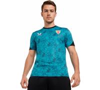 Castore - Camiseta oficial Athletic Club Bilbao Pre-Match 2025-2026, Unisex, Spring Lake-Baratone Blue-Caviar, S