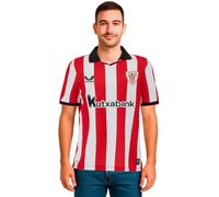 Castore - Camiseta oficial Athletic Club Bilbao Primera Equipación 2025-2026, Unisex, Racing Red-Brilliant White, L