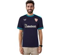 Castore - Camiseta oficial Athletic Club Bilbao Segunda Equipación 2025-2026, Unisex, Baritone Blue-Blue Danube, 2XL