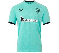Castore - Camiseta oficial Athletic Club Bilbao Tercera Equipación 2025-2026, Unisex, Ocean Wave-Cascade, S