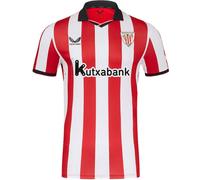 Castore - Camiseta oficial Authentic Athletic Club Bilbao Primera Equipación 2025-2026, Unisex, Racing Red-Brilliant White, M