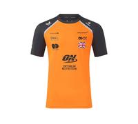 Castore - Camiseta Oficial para Hombre del Equipo McLaren de Fórmula 1 Lando Norris - Papaye/Phantom