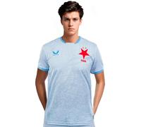 Castore - Camiseta oficial Slavia Praga Tercera Equipación 2025-2026, Unisex, White, XL