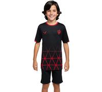 Castore - Camiseta oficial UD Almeria Pre-Match 2024-2025 Niño, Unisex, Caviar-Fiery Red, M