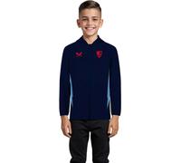 Castore - Chaqueta Sevilla FC Fanswear 2024-2025 Niño, Unisex, Coronet Blue-Precoat, M