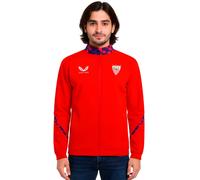 Castore - Chaqueta Sevilla FC Pre-Match 2024-2025, Unisex, True Red, S