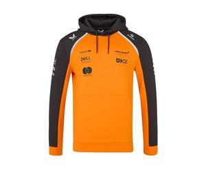 Castore McLaren F1 2025 - Sudadera con Capucha, Autumn Glory/Phantom, X-Small