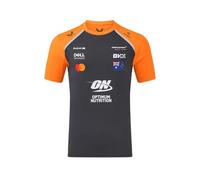 Castore McLaren F1 - Camiseta para hombre 2025 Oscar Piastri Team, Phantom / Autumn Glory, XXX-Large