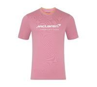Castore McLaren F1 Core Essentials - Camiseta para hombre con logotipo, Rosado, Large
