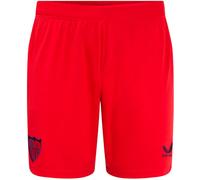 Castore - Pantalón corto Sevilla FC Segunda Equipación 2024-2025 Niño, Unisex, True Red, XL