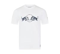 Castore Red Bull Racing F1 Graphic Bull - Camiseta, Blanco, XL