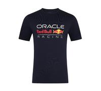 Castore Red Bull Racing F1 - Camiseta grande con logotipo frontal, Azul marino, L