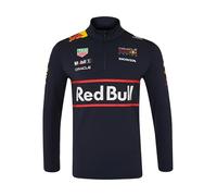 Castore Red Bull Racing F1 Team Official Quarter Zip Midlayer Camiseta, Cielo Nocturno, XL para Hombre