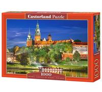 CASTORLAND 1000 Piece Jigsaw puzzle, Wawel Castle by Night, Po (Importación USA)