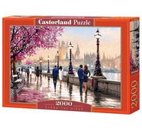 CASTORLAND 2000 Piece Jigsaw Puzzles, Along the River, Art. Pu (Importación USA)