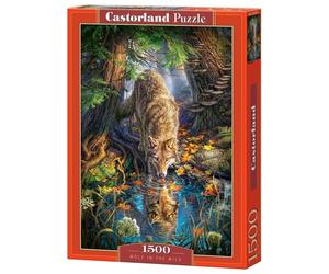 Castorland 5904438151707 C-151707-2 Wolf in The Wild, puzzel met 1500 stukjes, k