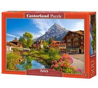 Castorland B-52363 Hobby Panoramic Kandersteg, Switzerland Jigsaw Puzzle, 500 Pi