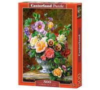 Castorland B-52868 Flowers in a florero Puzzle 500 Piezas, Multicolor, 35 x 25 x 5 cm