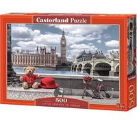 Castorland- Rompecabezas, Color Rojo, 35 x 25 x 5 cm (B-53315)