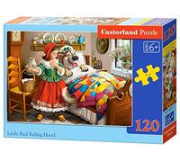 Castorland Rompecabezas clásico de Caperucita Roja, 120 piezas, Multicolor, Grande (B-13227-1)