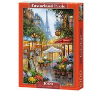 Castorland C-103669 Jigsaw 1000 pc-Spring Flowers, Paris, Mult (Importación USA)