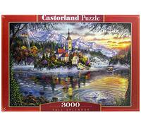 Castorland Fall Splendor 3000pieza(s) - Rompecabezas (Jigsaw puzzle, Landscape (scenery), Niños y adultos, Niño/niña, 9 año(s), 920 mm) , color/modelo surtido