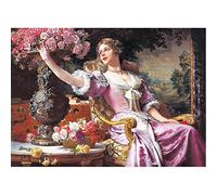 Castorland- Lady In Purple Dress, WCzachórski 3000 Pz Puzle, Multicolor (CSC300020)