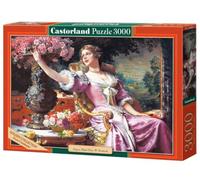 Castorland Lady In Purple Dress, WCzachórski 3000 Pz Puzzle Multicolor