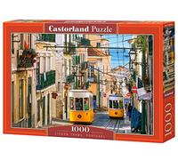 Castorland Lisbon Trams, Portugal Puzzle - Rompecabezas (Portugal, Puzzle rompecabezas, Ciudad, Niños y adultos, Niño/niña, 9 año(s), 680 mm) , color/modelo surtido
