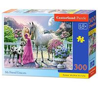 Castorland "Mi Amigo Unicornio Jigsaw Puzzle de Primera Calidad (300 Piezas, Multi-Color)