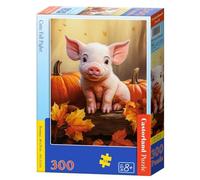 Castorland Puzle Otoño Piglet 300 piezas, multicolor